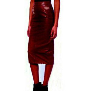 LAST CHANCE ASOS SKIRT 100% LEATHER